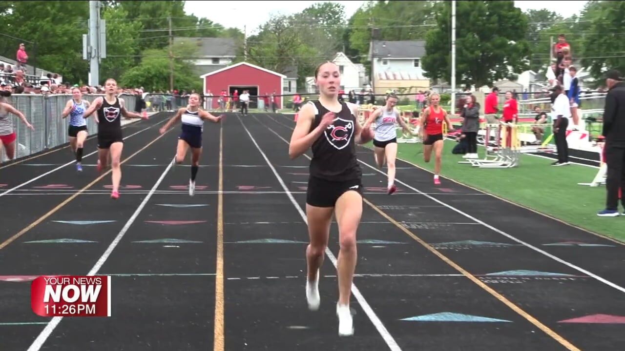 Coldwater's Izzy Zahn breaks state record as local athletes punch tickets to Columbus